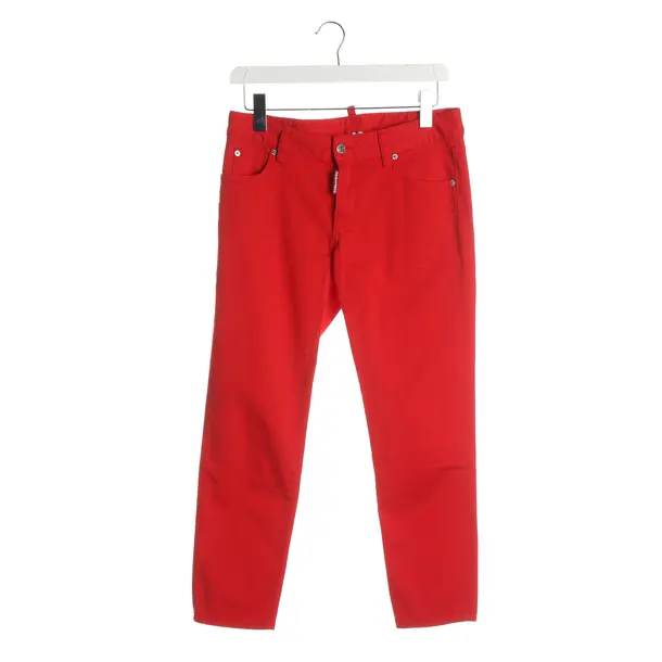 Hose, in Rot, Baumwolle, Dsquared