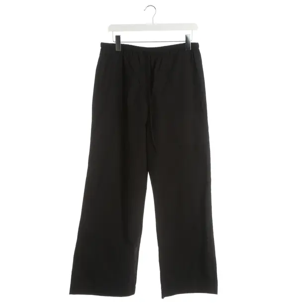 Pants, in Black, Cotton, Totême