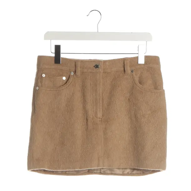 Skirt, in Light Brown, Wool, Helmut Lang