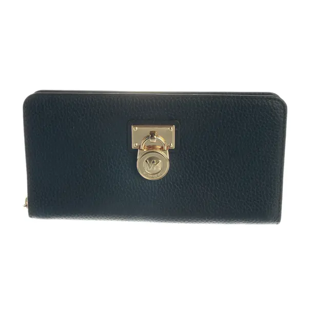 Wallet, in Navy, Leather, Michael Kors