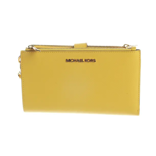 Geldbörse, in Gelb, Leder, Michael Kors