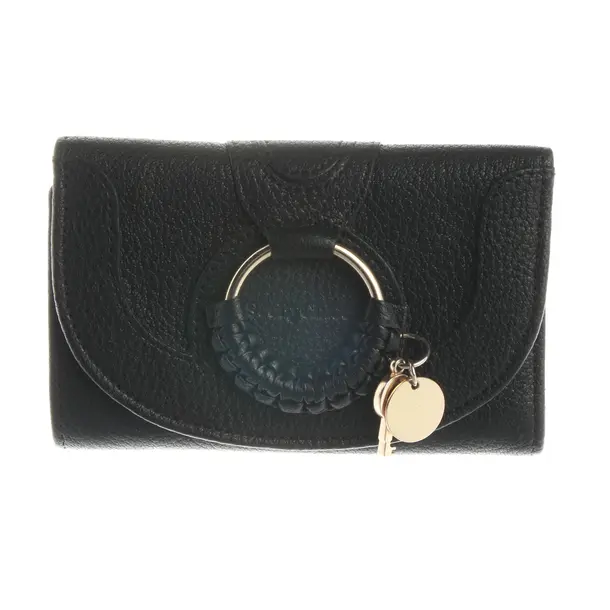 Geldbörse, in Schwarz, Leder, See by Chloé