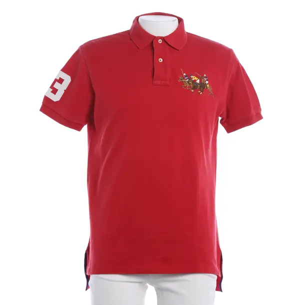 Poloshirt, in Rot, Baumwolle, Polo Ralph Lauren