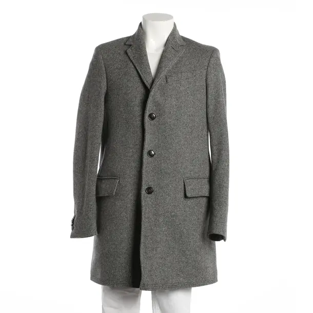 Übergangsmantel, in Hellgrau, Wolle, Tommy Hilfiger