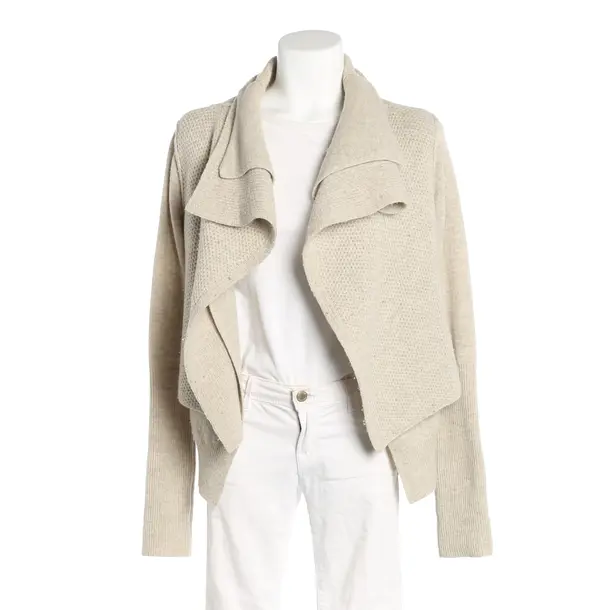 Cardigan, in Beige, Wool, Hugo Boss Orange