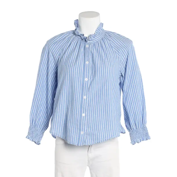 Blouse, in Light Blue, Cotton, Veronica Beard