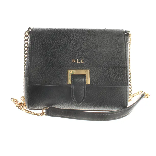 Abendtasche, in Schwarz, Leder, Lauren Ralph Lauren