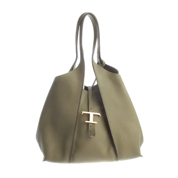 Shopper, in Verde, Pelle, Tod's