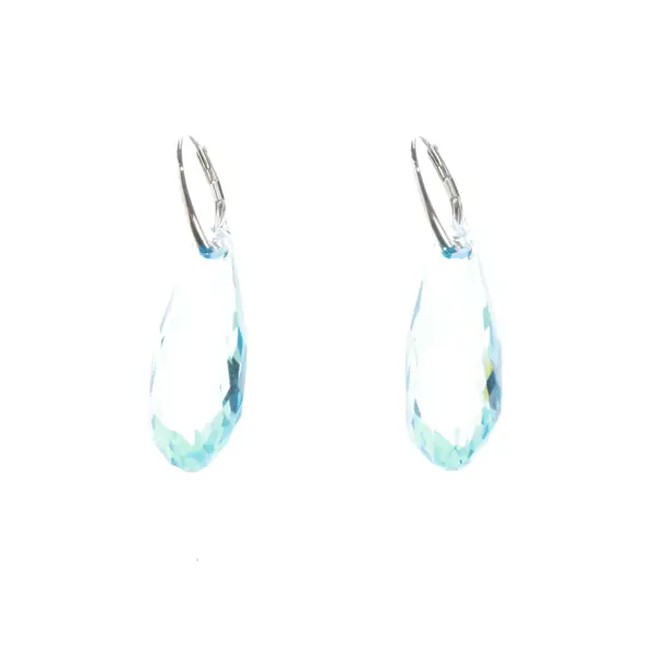 Ohrringe, in Silber, Metall (metallisch, metallisiert), Swarovski