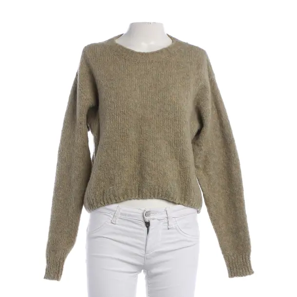 Jumper, in Olive Green, Wool, American Vintage