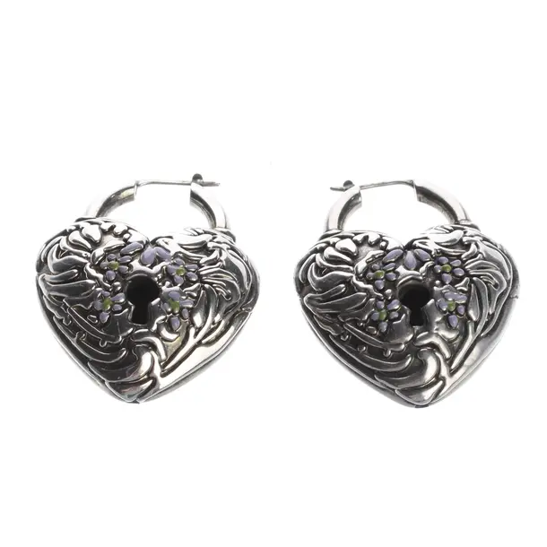 Earrings, in Silver, Metal (metallic, metallized), Acne Studios