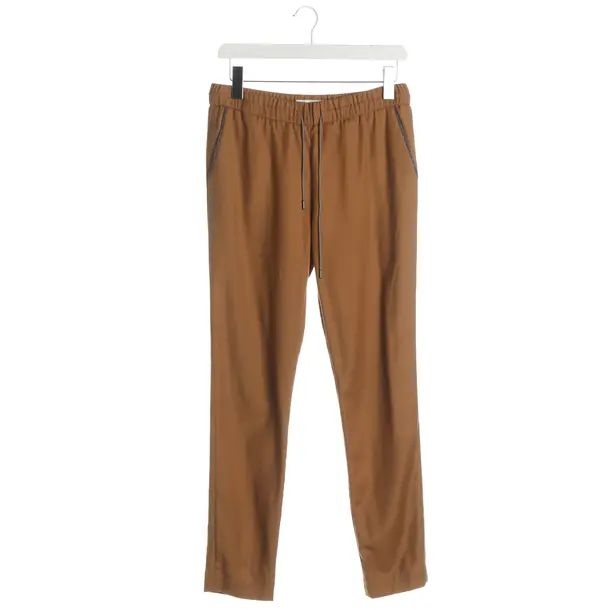 Pants, in Light Brown, Wool, Fabiana Filippi