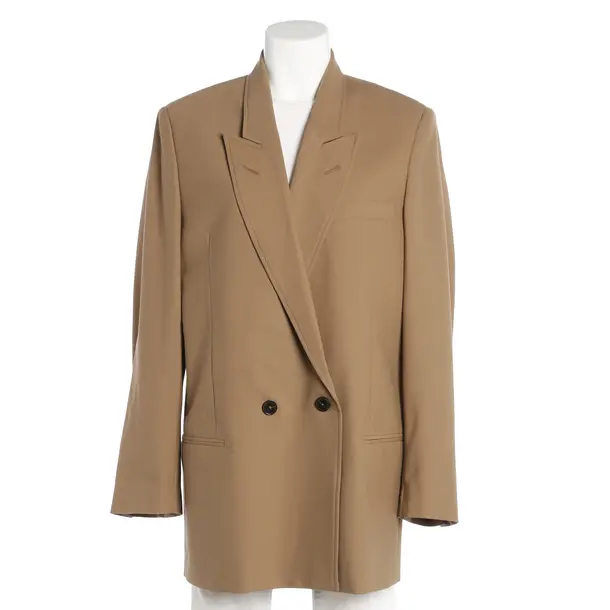 Blazer, in Light Brown, Polyester, Closed