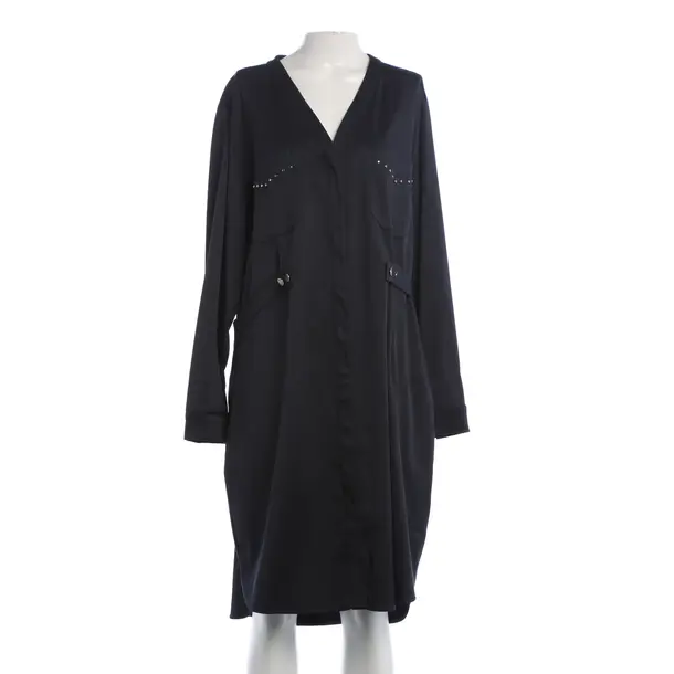 Dress, in Navy, Polyester, Mos Mosh