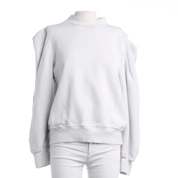 Sweatshirt, in Hellgrau, Baumwolle, Agolde