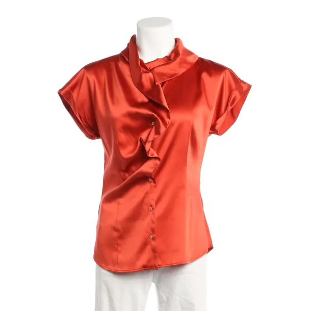 Bluse, in Rot, Seide, Hugo Boss Black Label