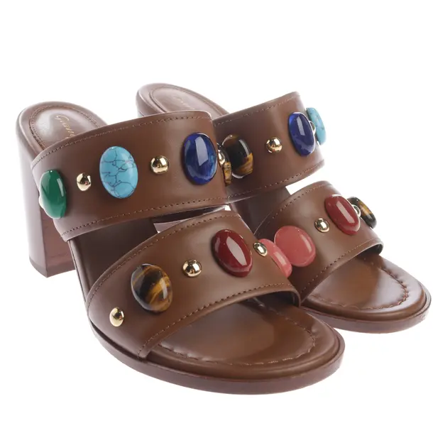 Sandaletten, in Braun, Gianvito Rossi