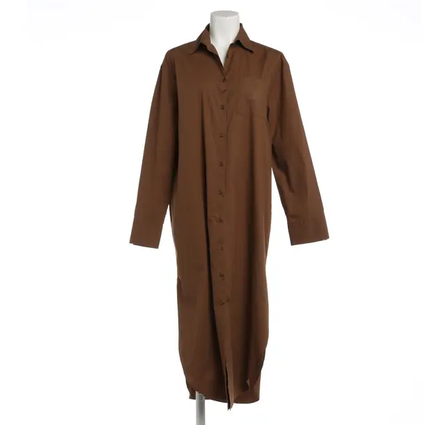 Dress, in Brown, Cotton, Frankie Shop