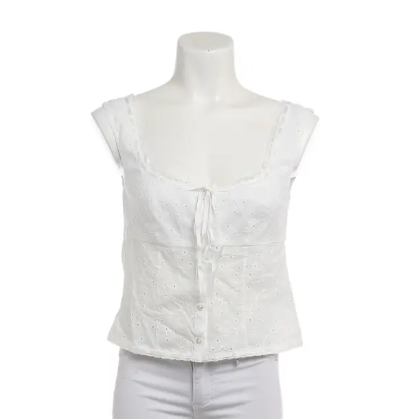 Top, in White, Cotton, Staud