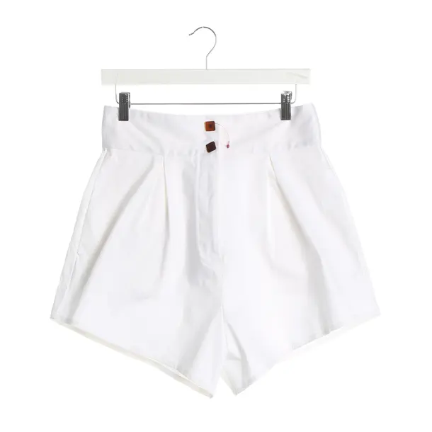 Shorts, in Cream, Cotton, Adriana Degreas