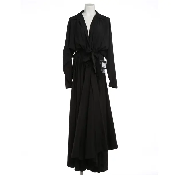 Dress, in Black, Polyester, Norma Kamali