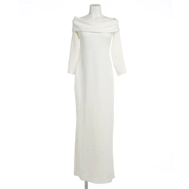 Cocktail Dress, in Cream, Polyester, Solace London