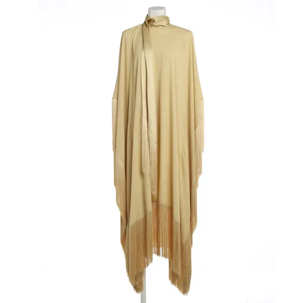 Kleid, in Senfgelb, Acetat, Taller Marmo