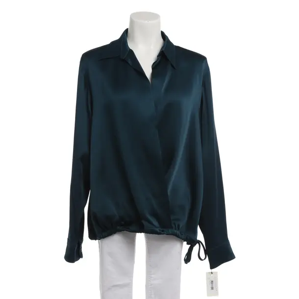 Blouse, in Dark Green, Acetate, Dries van Noten