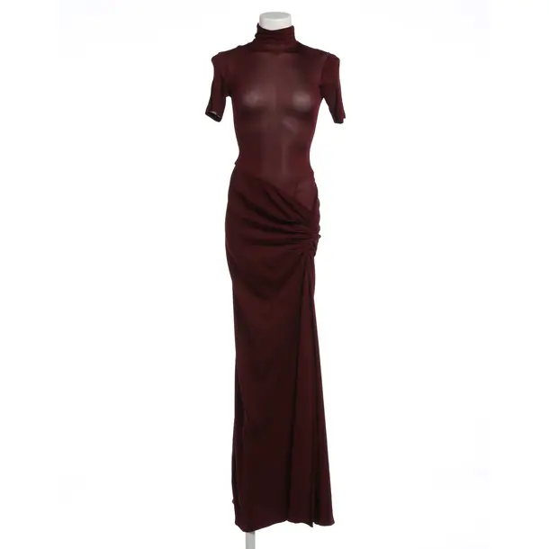 Cocktail Dress, in Bordeaux, Viscose, Christopher Esber