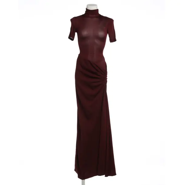 Cocktail Dress, in Bordeaux, Viscose, Christopher Esber