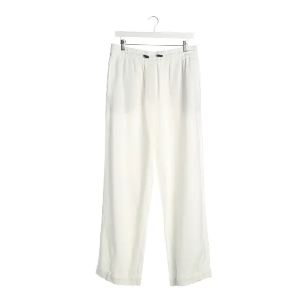 Pants, in Cream, Acetate, Brunello Cucinelli