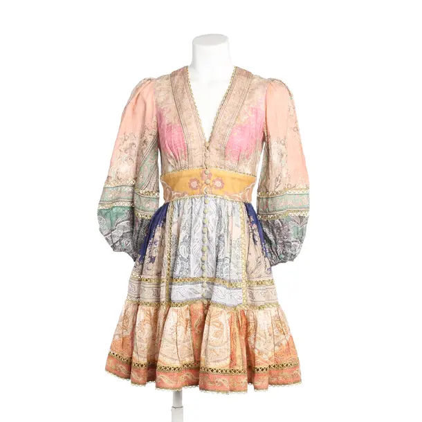 Abito da cocktail, in Multicolore, Lino, Falegname