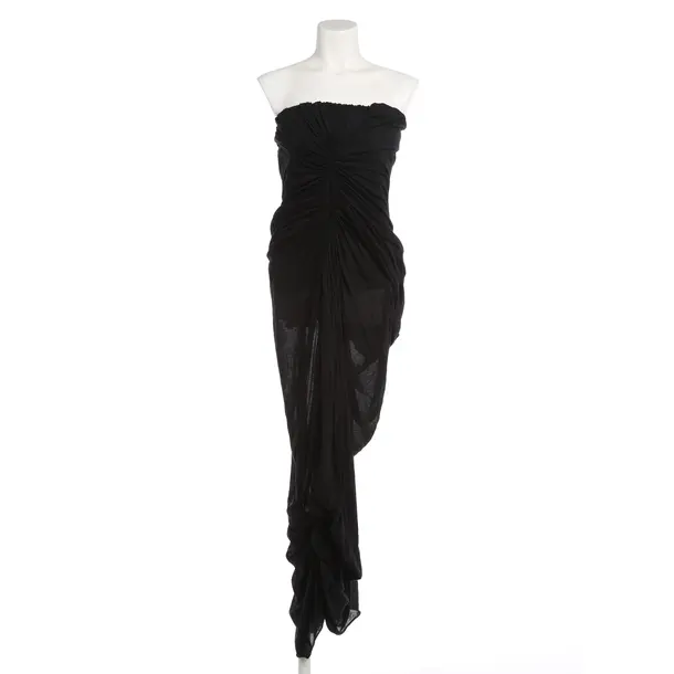 Cocktail Dress, in Black, Cotton, Rick Owens