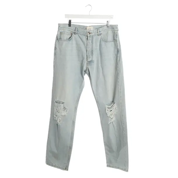 Straight Fit Jeans, in Light Blue, Cotton, The Row