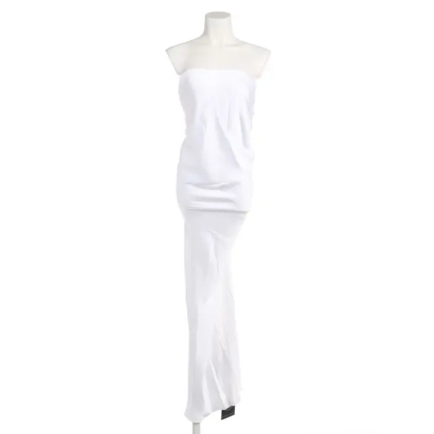 Cocktail Dress, in Cream, Polyester, Norma Kamali