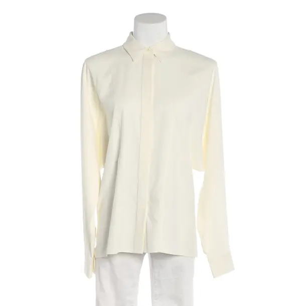 Blouse, in Cream, Silk, Totême
