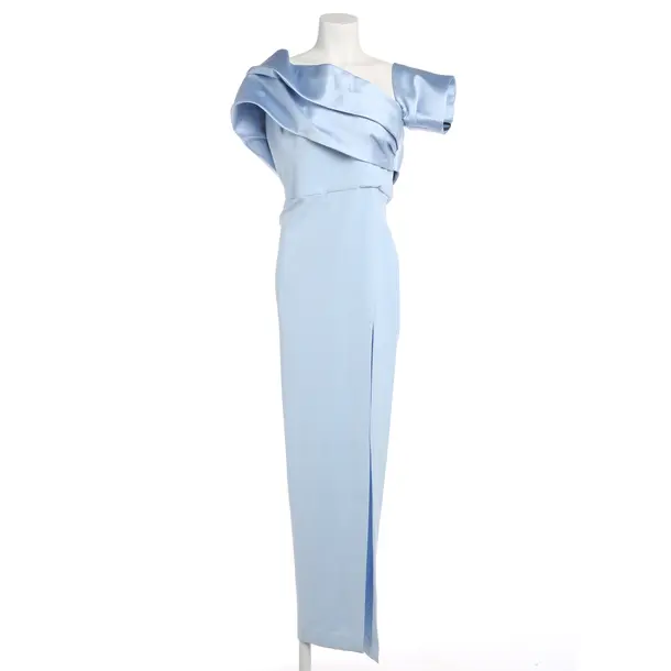 Cocktail Dress, in Light Blue, Polyester, Solace London
