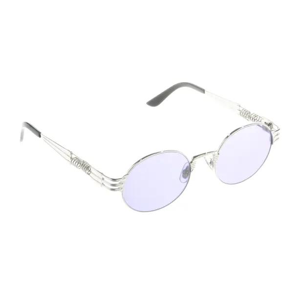 Sonnenbrille, in Silber, Kunststoff / Metall, Jean Paul Gaultier