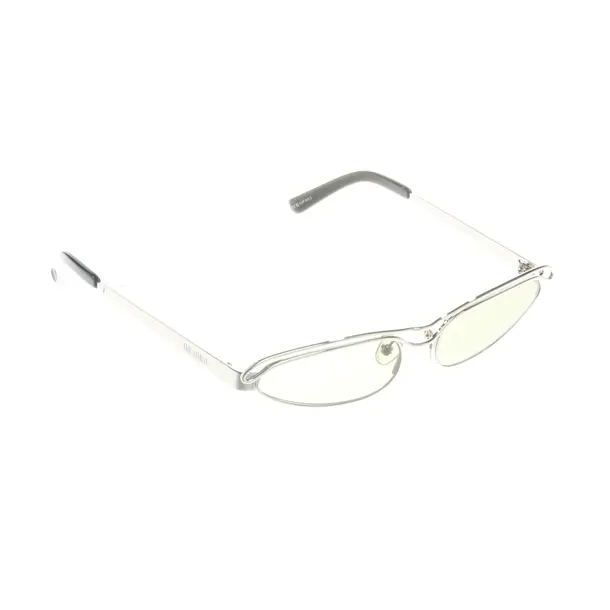 Sunglasses, in Silver, Synthetic / Metal, The Attico