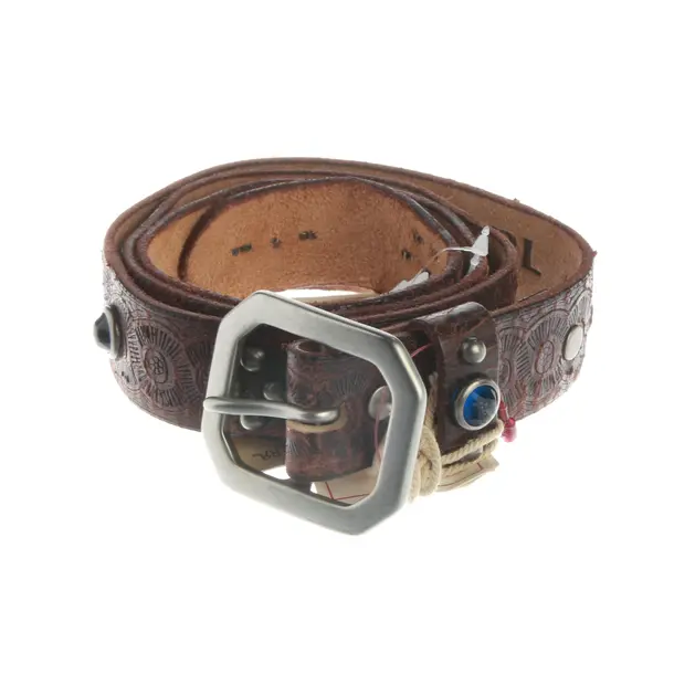 Belt, in Brown, Leather, RRL