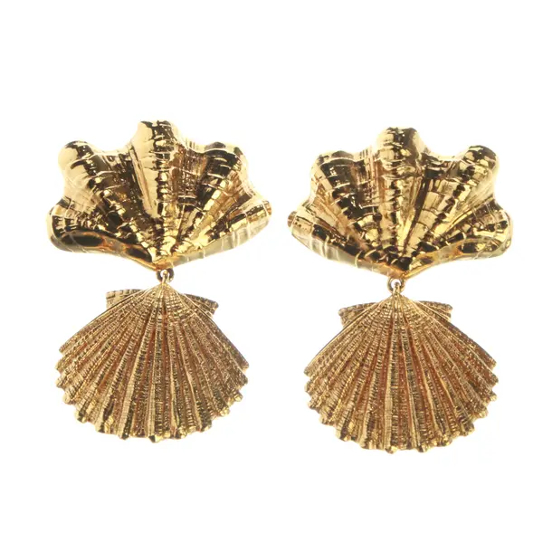 Orecchini, in Oro, Metallo (metallico, metallizzato), Chloé