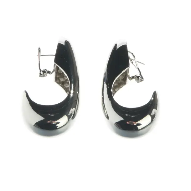 Ohrringe, in Silber, Metall (metallisch, metallisiert), Jennifer Behr