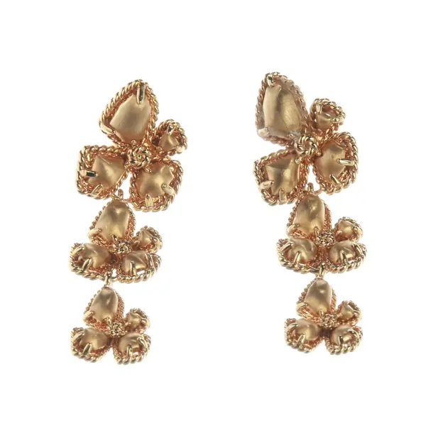 Earrings, in Gold, Metal (metallic, metallized), Zimmermann
