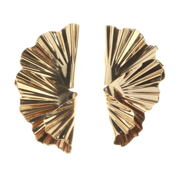 Ohrringe, in Gold, Metall (metallisch, metallisiert), Jennifer Behr