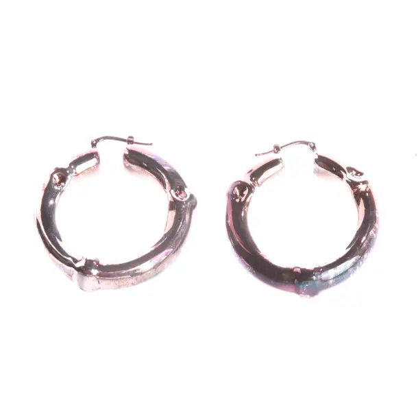 Ohrringe, in Silber, Metall (metallisch, metallisiert), Jil Sander