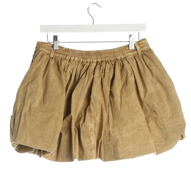 Rock, in Hellbraun, Baumwolle, Ganni