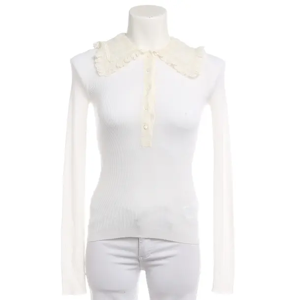 Wool Jumper, in Cream, Wool, Chloé