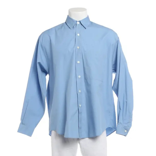 Shirt, in Light Blue, Cotton, Auralee
