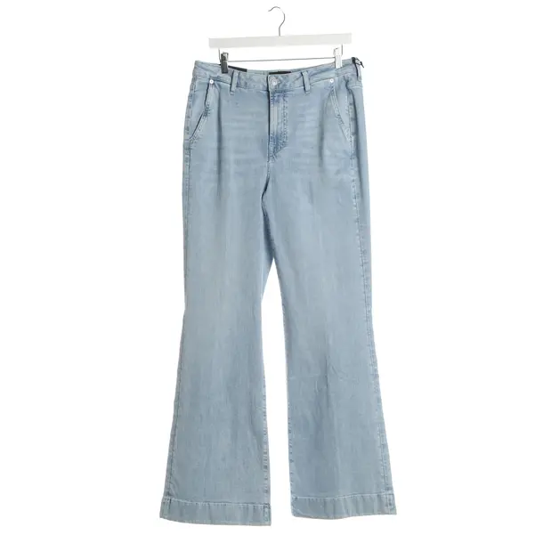 Flared Jeans, in Light Blue, Cotton, 7 for all mankind