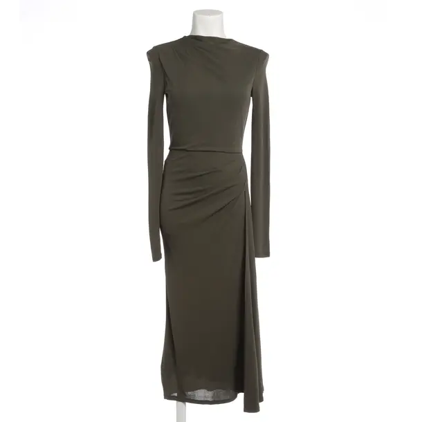 Abito da cocktail, in Verde oliva, Viscosa, Erdem